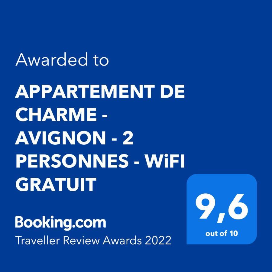 Appartement De Charme - Vue Sur Remparts - Wifi Gratuit - Parking Payant A Proximite Avignon Exteriér fotografie